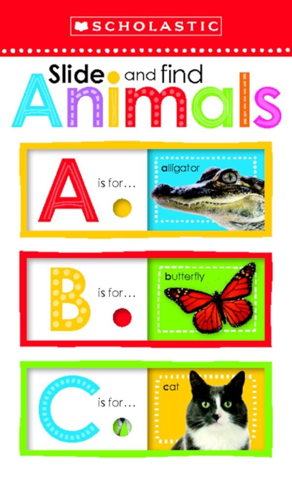 Slide and Find Animals                            Abc