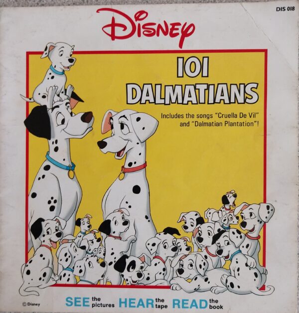 101 Dalmatians Read Along song Book only